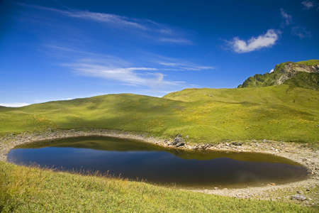 Baishi Pond Nanling Guangtou Mountain Taiwanの写真素材