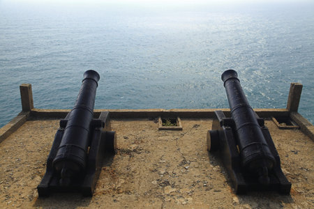 Fujian Lianjiang Dongyin Dongyong Lighthouse Fog Cannon