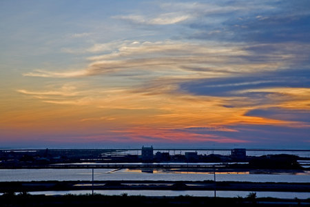 Sunset at Yantian Chigu Township Tainan