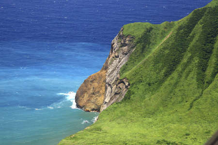 Yilan Guishan Island Turtle Head Coast Taiwanの写真素材