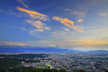 Yangmingshan Taipei metropolitan areaの写真素材