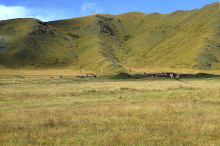 Sichuan Ruoergai the first bend of the Yellow River hills
