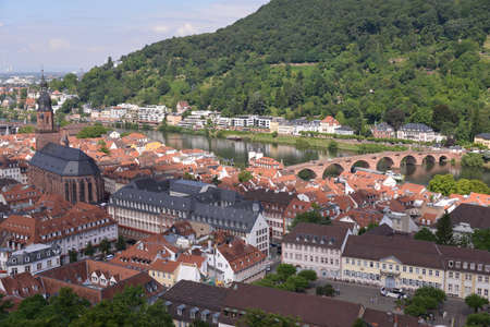 View of Germany Heidelbergのeditorial素材