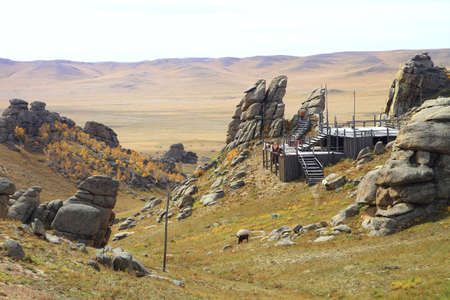 travel in Mongoliaの写真素材