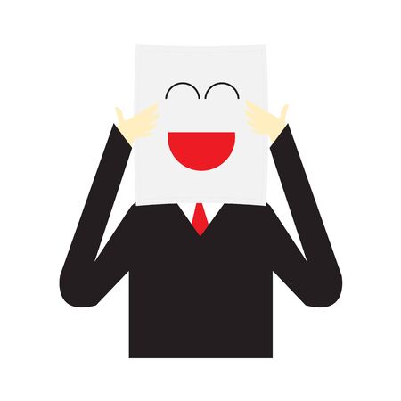 Vector illustration of Businessman Cartoon Characterのイラスト素材