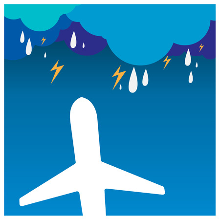 Travel holiday vacation suitcase ready plane adventure concept vectorのイラスト素材