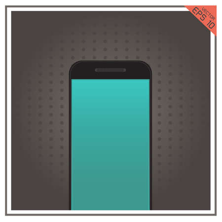 phone mobile icon vector smartphone illustration isolated cell smartのイラスト素材
