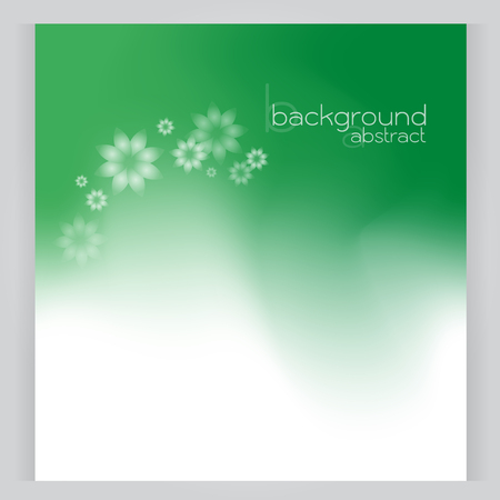 background abstract vector green soft area Gradation texture flowerのイラスト素材