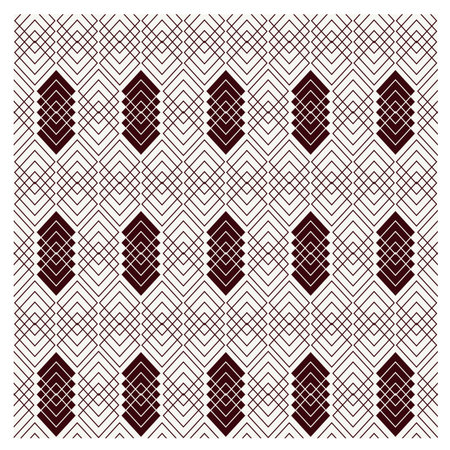 vector illustration Set Seamless black and white hexagonal outline grid pattern vector abstract...