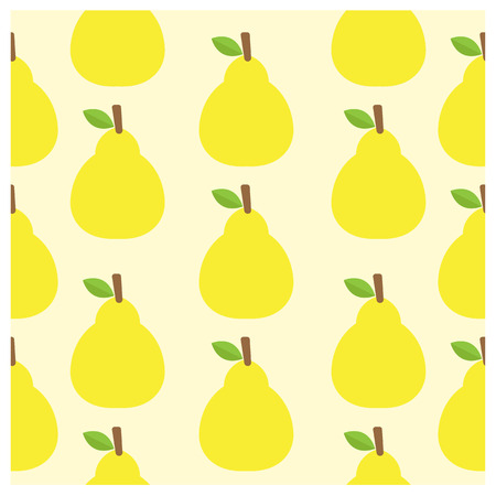 pattern vector background Cute fruit color Look delicious Round-pointed square-shaped curves.のイラスト素材