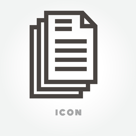 vector icon on white background.のイラスト素材