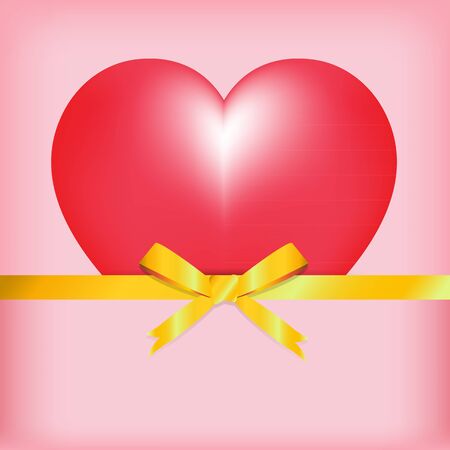 Valentine's day pink backgroundのイラスト素材