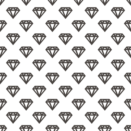 Pattern diamonds abstract geometric wallpaper. Vector illustration on white background.のイラスト素材