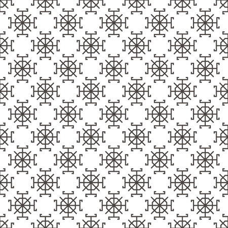 Pattern abstract geometric wallpaper. Vector illustration on white background.のイラスト素材