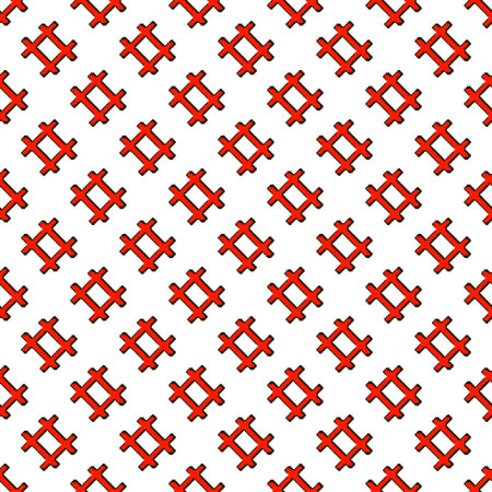 Pattern Abstract Geometric wallpaper. Vector illustration. background. black. on white backgroundのイラスト素材