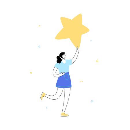 Feedback review conceptのイラスト素材