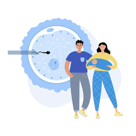 Human fertility conceptのイラスト素材