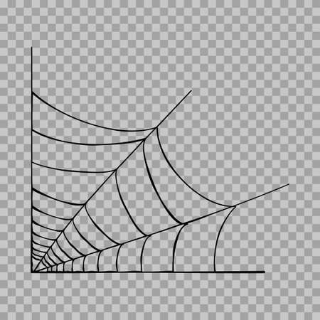 Spider web conceptのイラスト素材
