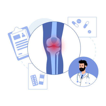 Arthritis poster conceptのイラスト素材