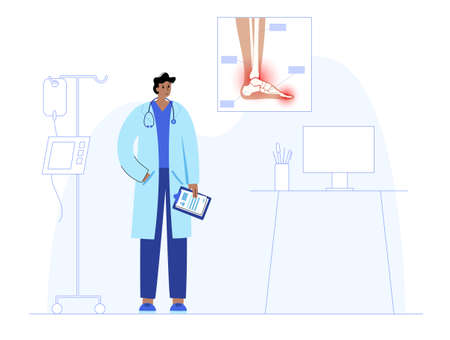 Arthritis poster conceptのイラスト素材