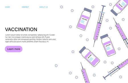Global vaccination conceptのイラスト素材