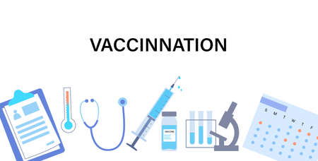 Global vaccination conceptのイラスト素材