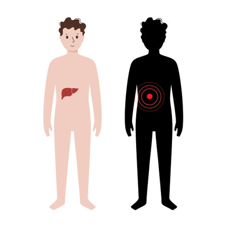 Pain in male bodyのイラスト素材
