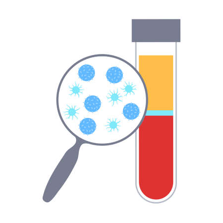 Platelet rich plasma conceptのイラスト素材