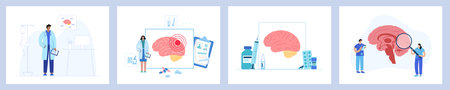 brain medical set