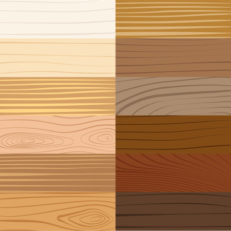 wooden floor parquetのイラスト素材