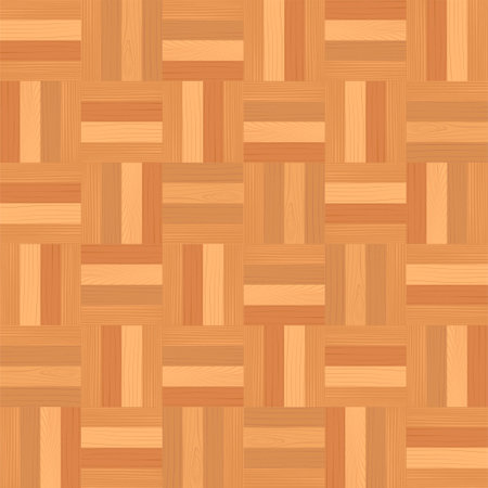 wooden floor parquetのイラスト素材