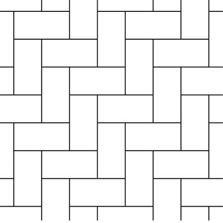 white tile floorのイラスト素材