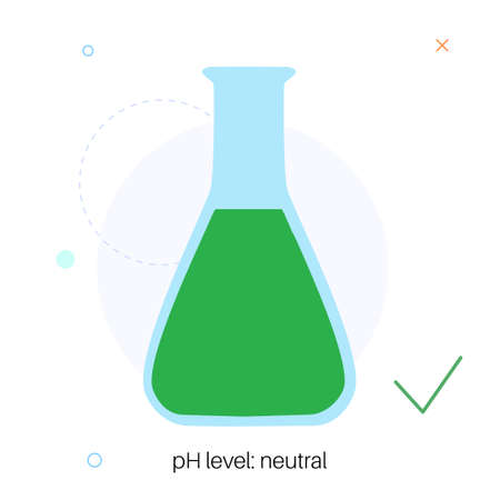 neutral pH levelのイラスト素材