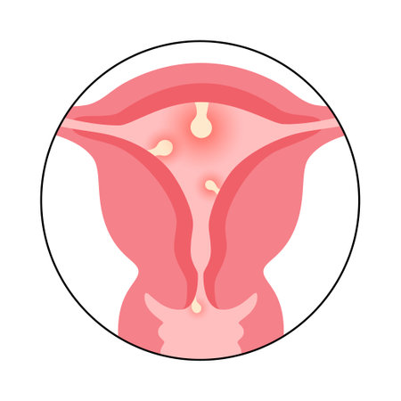 Uterus Polyps Diseaseのイラスト素材