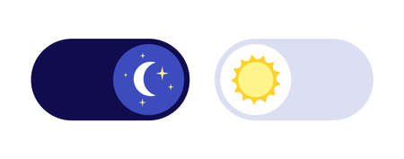 Slider Day Nightのイラスト素材