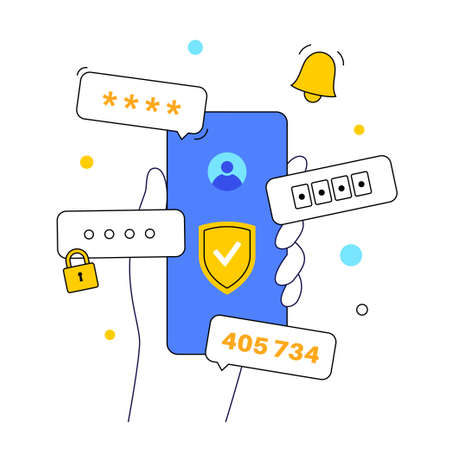 Access denied notificationのイラスト素材