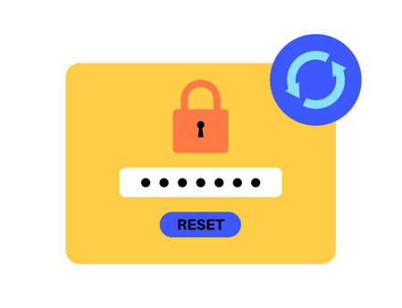 Reset password actionのイラスト素材