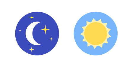 Slider Day Nightのイラスト素材