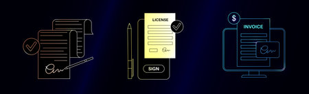 License form document