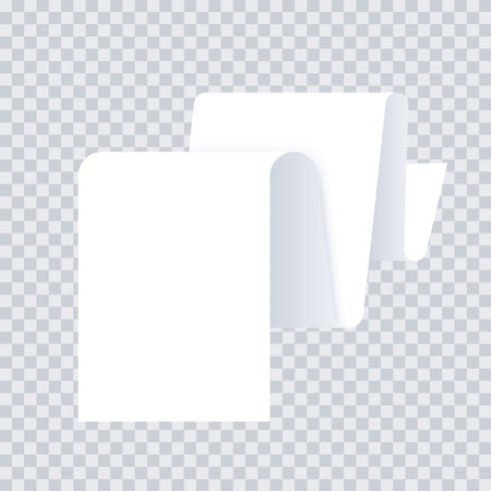 Long Paper Documentのイラスト素材