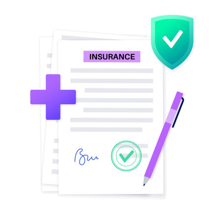 Health insurance formのイラスト素材