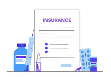 Health insurance formのイラスト素材