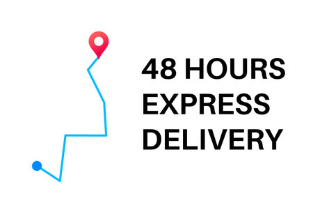 Fast delivery serviceのイラスト素材