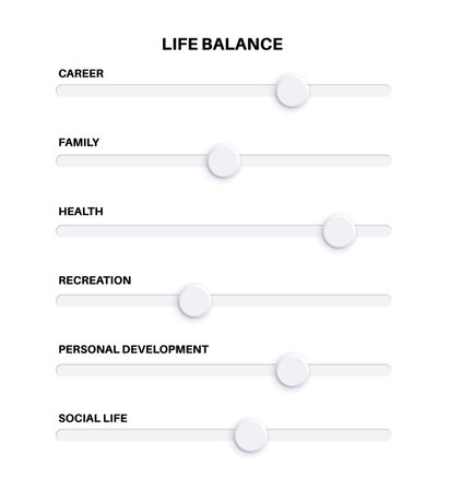 Life planning elementのイラスト素材