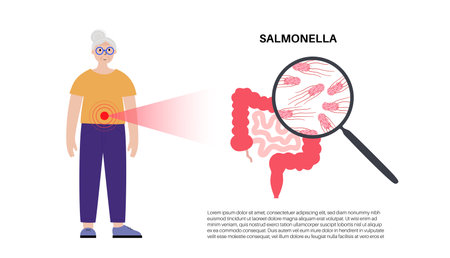 .Salmonella Typhimurium Cellsのイラスト素材
