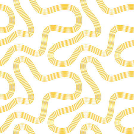 Noodle pattern posterのイラスト素材