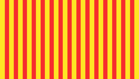 catalonia flag senyeraのイラスト素材