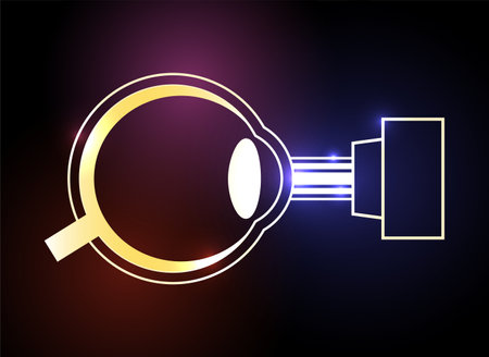 LASIK eye surgeryのイラスト素材