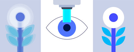 LASIK eye surgeryのイラスト素材