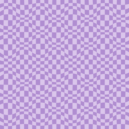 Psychedelic checkerboard posterのイラスト素材